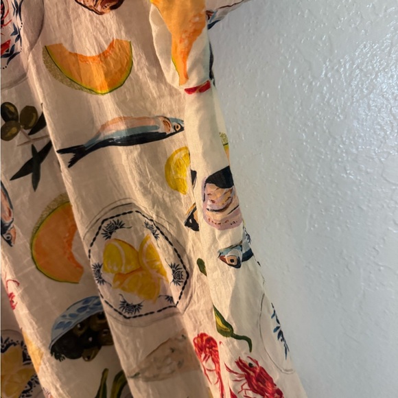 Lisa Says Gah Seafood Print Blouse - Multicolor - Picture 10 of 10